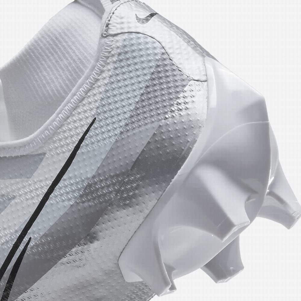 Nike Vapor Edge Pro 360 Férfi Focicipő Fehér Metal Titán Szürke Fekete | NI2189-H20