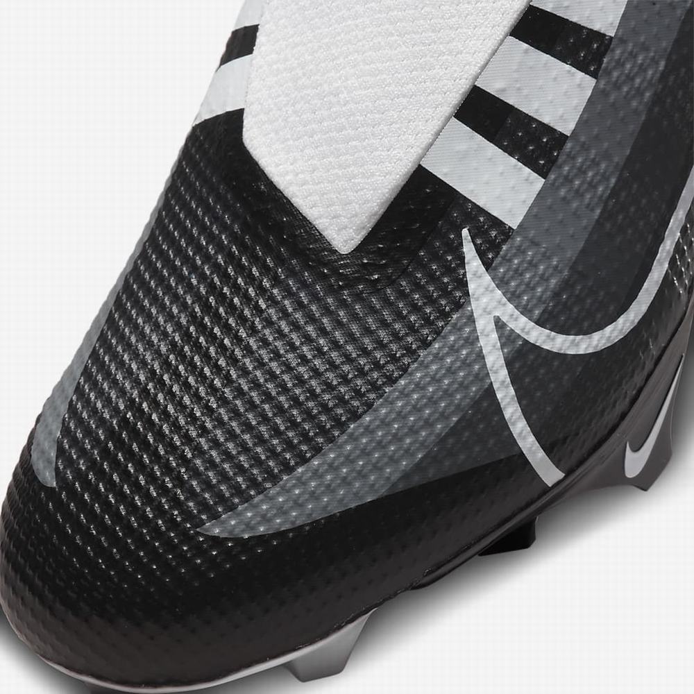 Nike Vapor Edge Pro 360 Férfi Focicipő Fekete Sötétszürke Világos Szürke Fehér | NI2360-D62