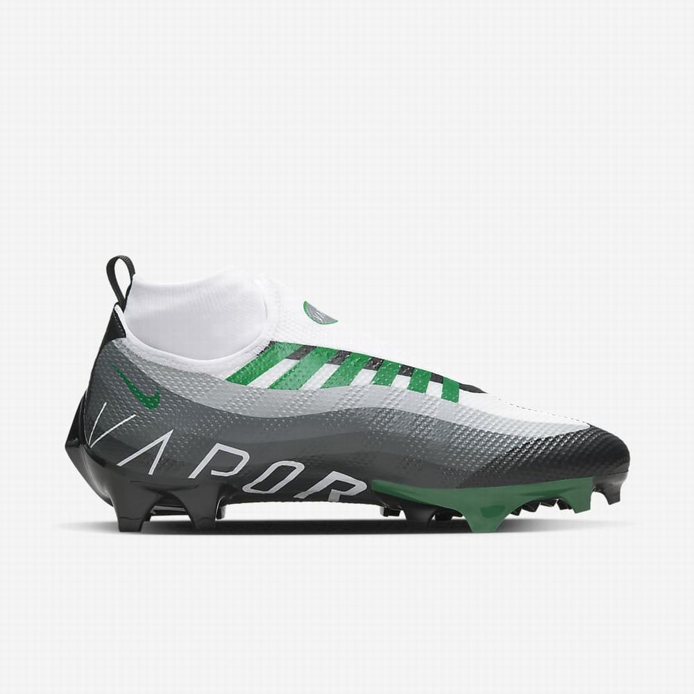 Nike Vapor Edge Pro 360 (Team) Férfi Focicipő Fekete Fehér Sötétszürke Mélyzöld | NI6310-M64