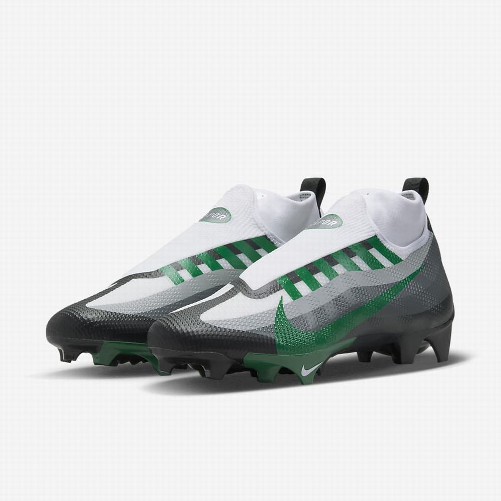 Nike Vapor Edge Pro 360 (Team) Férfi Focicipő Fekete Fehér Sötétszürke Mélyzöld | NI6310-M64