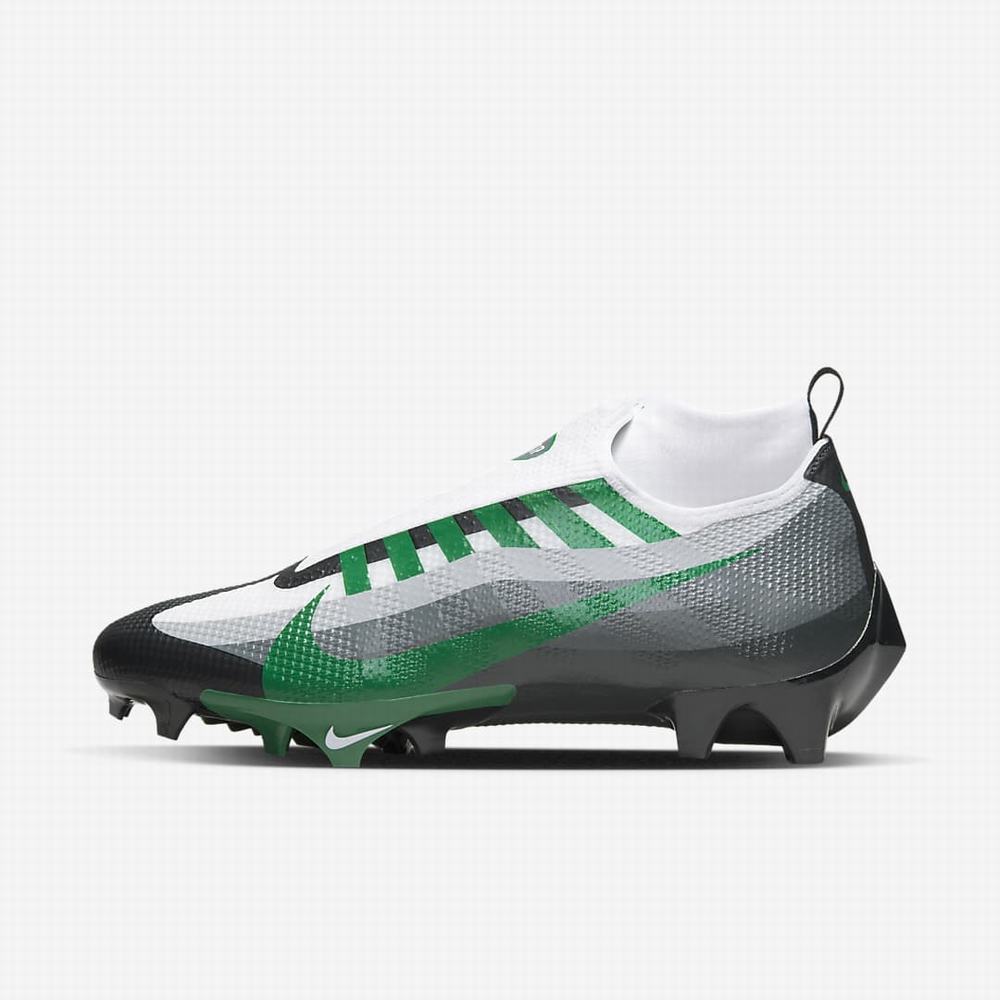 Nike Vapor Edge Pro 360 (Team) Férfi Focicipő Fekete Fehér Sötétszürke Mélyzöld | NI6310-M64