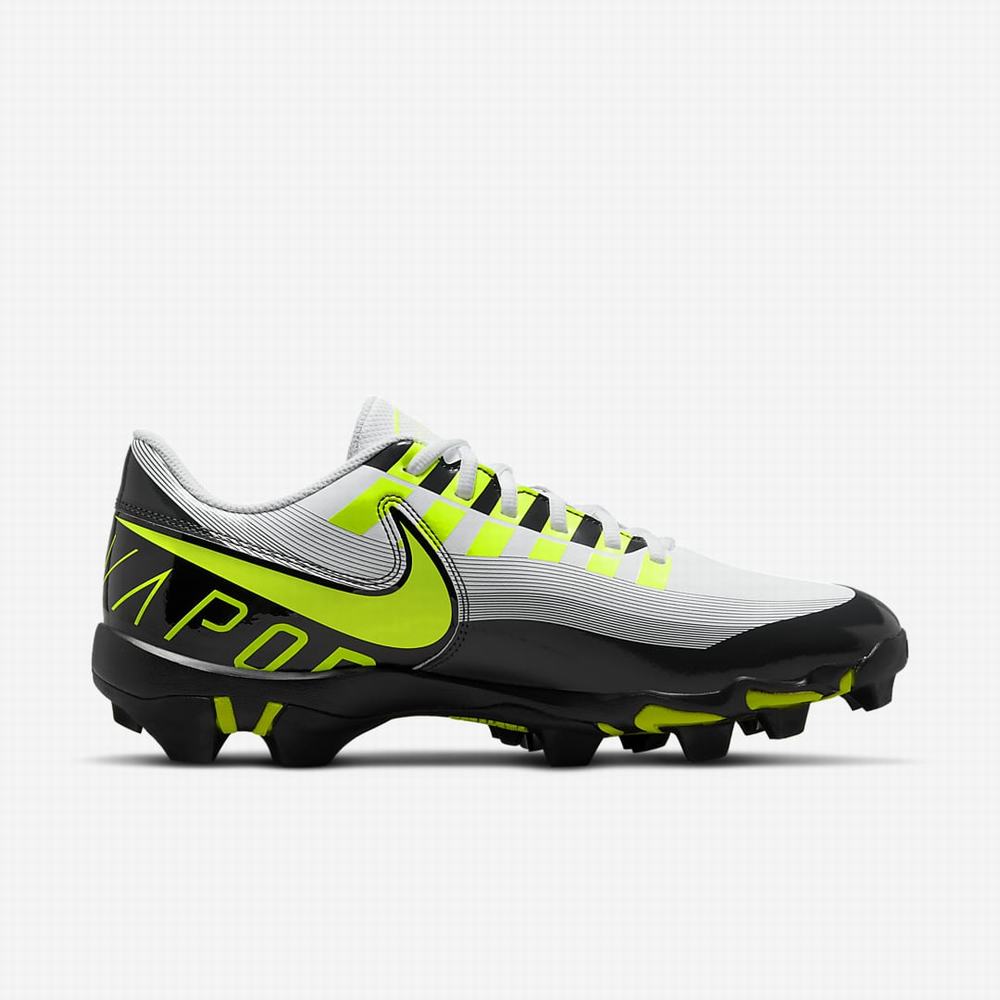Nike Vapor Edge Shark Férfi Focicipő Fehér Fekete Sötétszürke | NI9430-L23