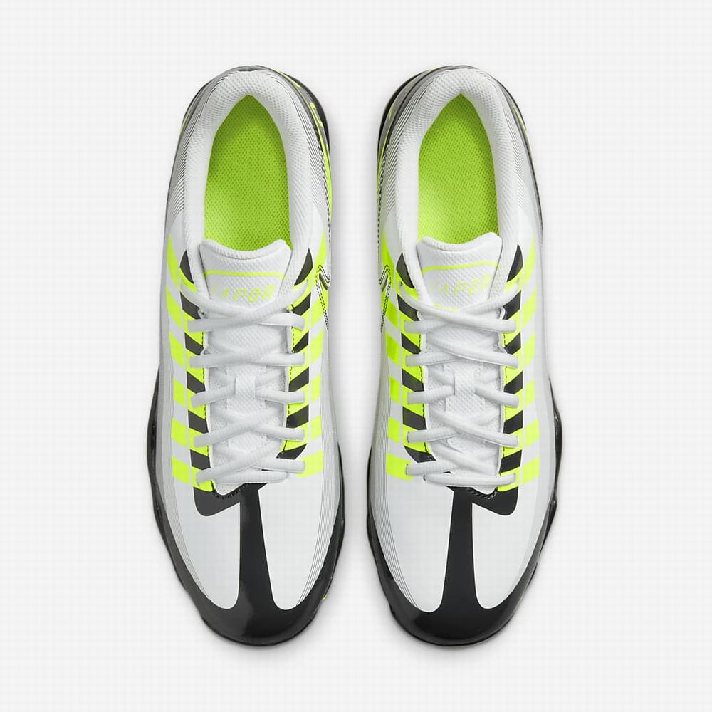 Nike Vapor Edge Shark Férfi Focicipő Fehér Fekete Sötétszürke | NI9430-L23