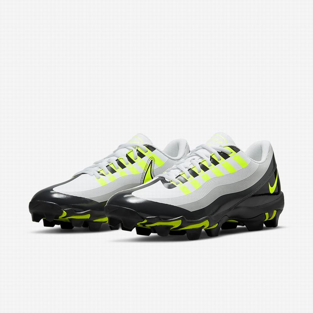 Nike Vapor Edge Shark Férfi Focicipő Fehér Fekete Sötétszürke | NI9430-L23
