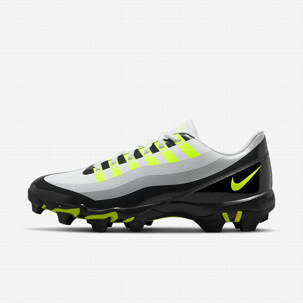 Nike Vapor Edge Shark Férfi Focicipő Fehér Fekete Sötétszürke | NI9430-L23