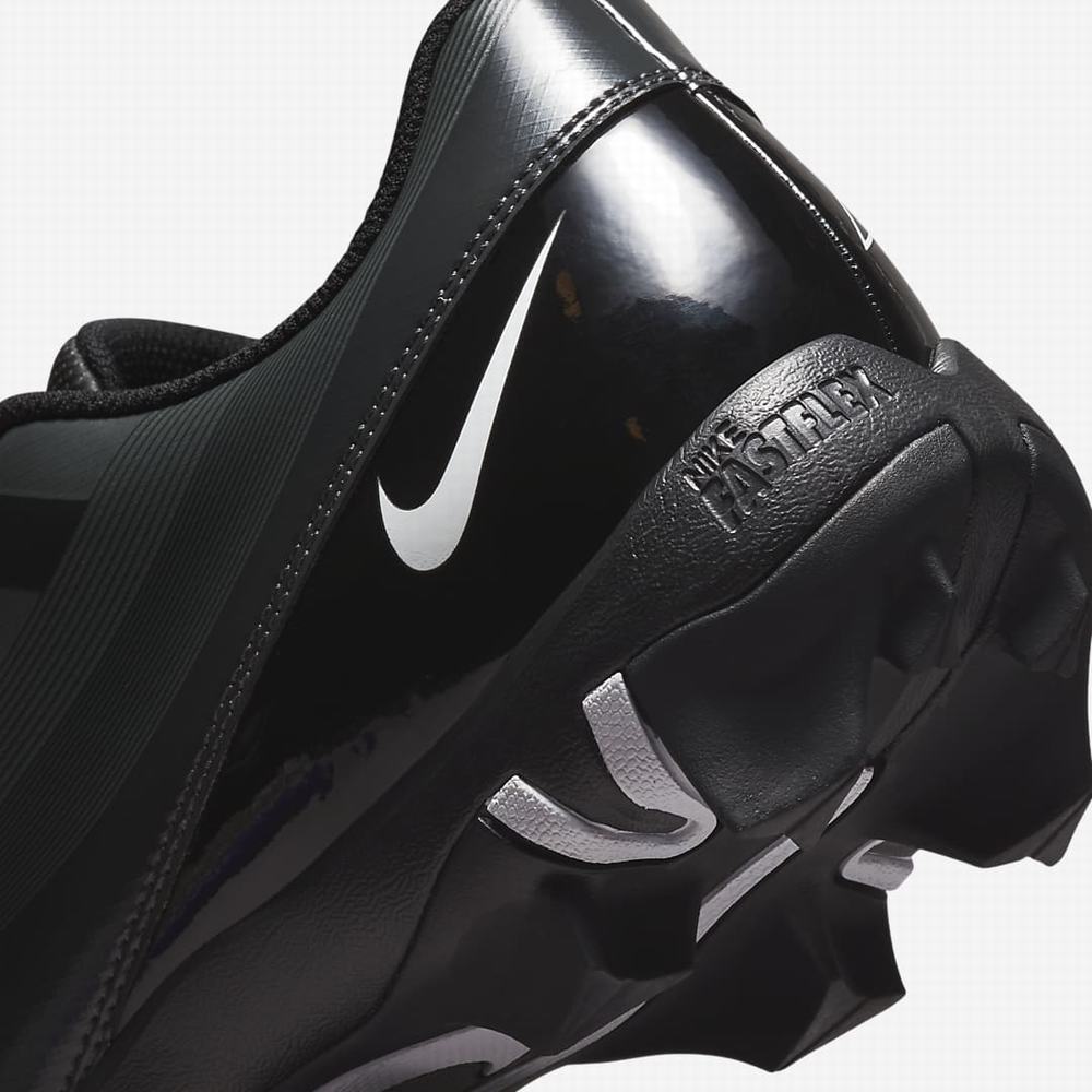 Nike Vapor Edge Shark Férfi Focicipő Fekete Sötétszürke Szürke Fehér | NI7140-Q83