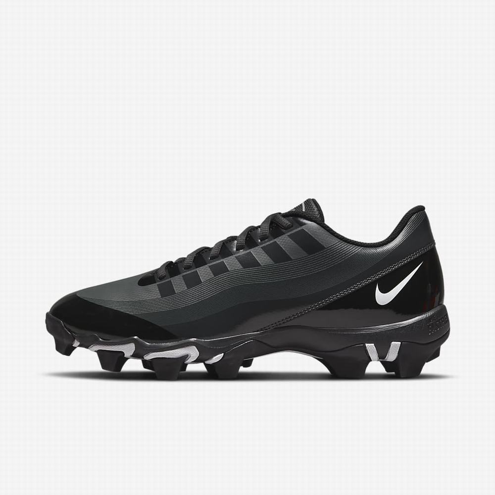 Nike Vapor Edge Shark Férfi Focicipő Fekete Sötétszürke Szürke Fehér | NI7140-Q83