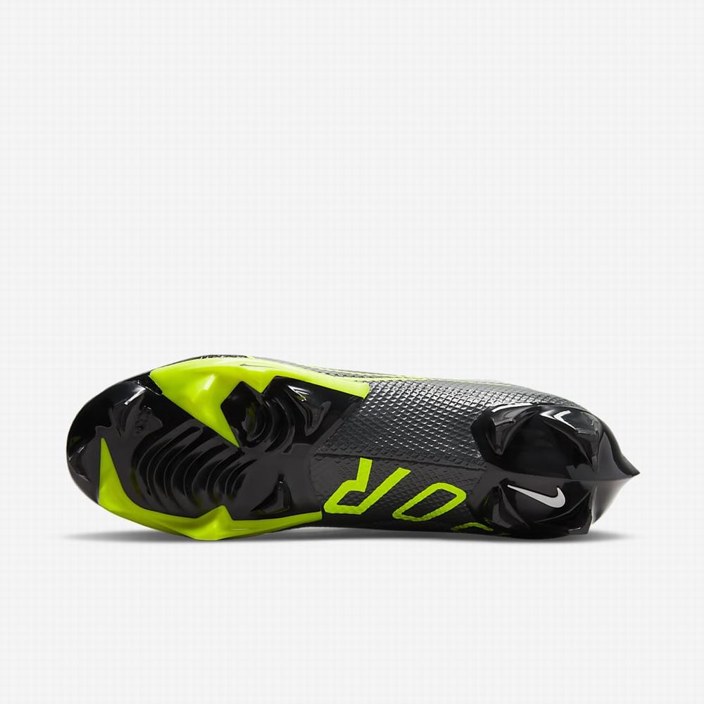 Nike Vapor Edge Speed 360 Férfi Focicipő Fekete Fehér Sötétszürke | NI8126-K07