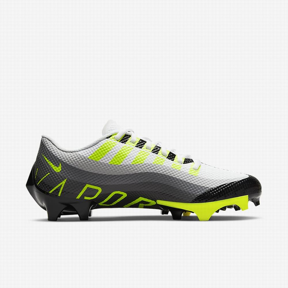 Nike Vapor Edge Speed 360 Férfi Focicipő Fekete Fehér Sötétszürke | NI8126-K07