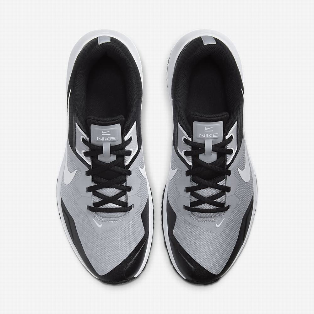 Nike Varsity Compete TR 3 Férfi Edzőcipő Világos Szürke Fekete Fehér | NI4268-J12