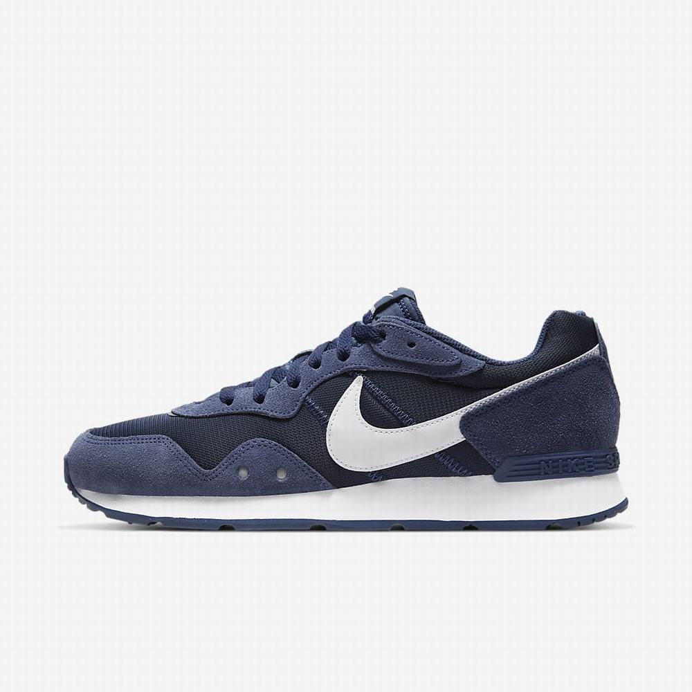 Nike Venture Runner Férfi Utcai Cipő Sötétkék Fehér | NI3576-K64