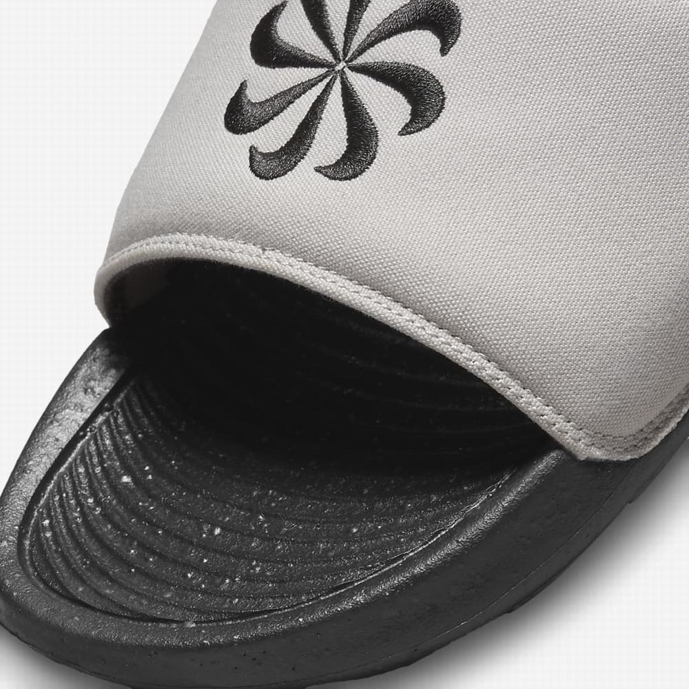 Nike Victori One Next Nature Férfi Papucs Világos Szürke Fekete | NI1307-T27