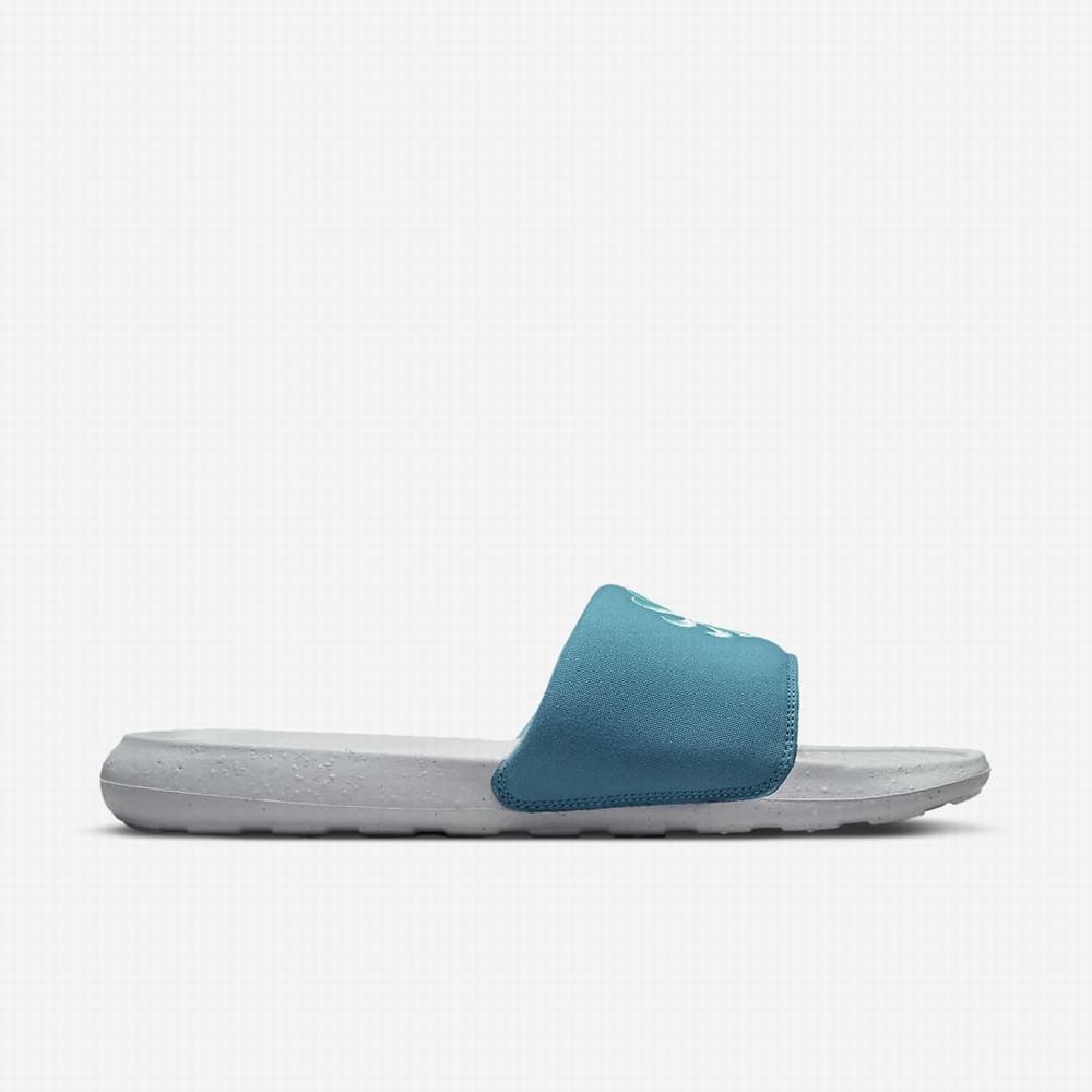 Nike Victori One Next Nature Férfi Papucs Kék Szürke Kék | NI7860-R06