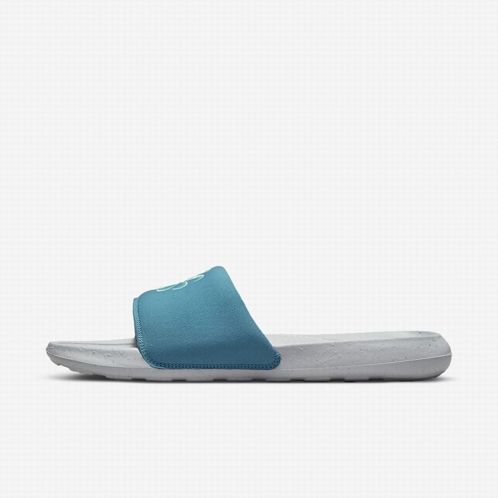 Nike Victori One Next Nature Férfi Papucs Kék Szürke Kék | NI7860-R06