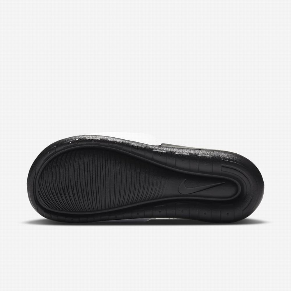 Nike Victori One Női Papucs Fehér Fekete | NI2671-W61