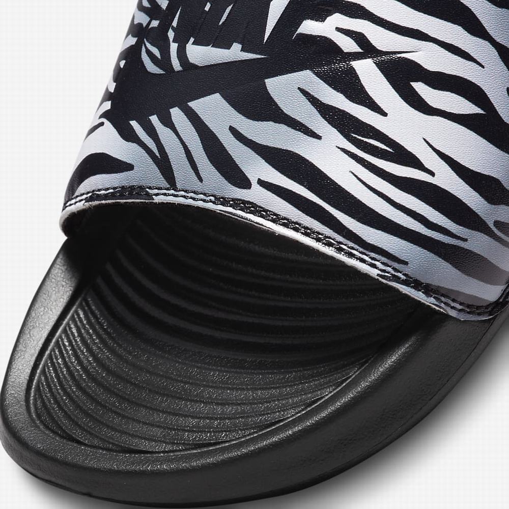 Nike Victori One Női Papucs Fekete Metal Titán Fekete | NI4603-B20