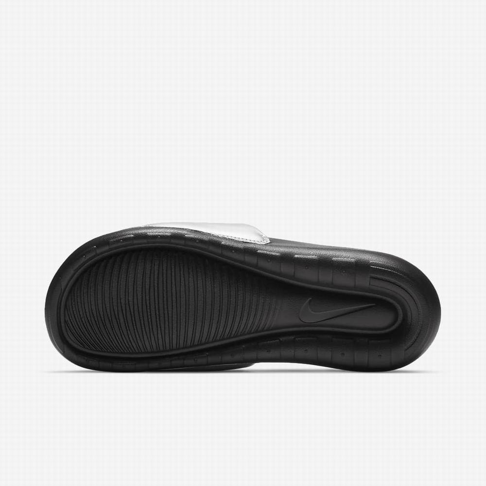 Nike Victori One Női Papucs Fekete Metal Titán Fekete | NI6134-R50