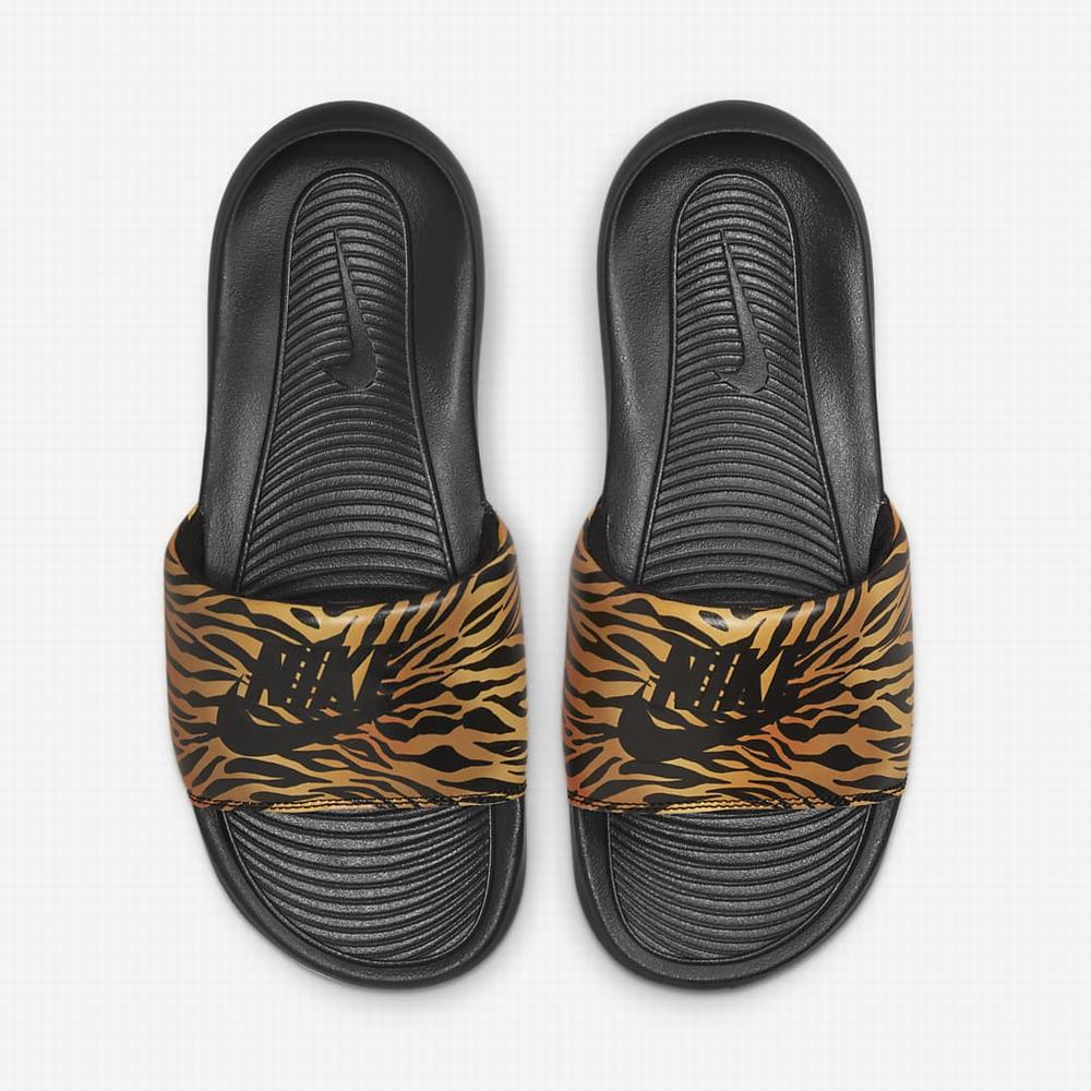 Nike Victori One Női Papucs Fekete | NI0372-D70