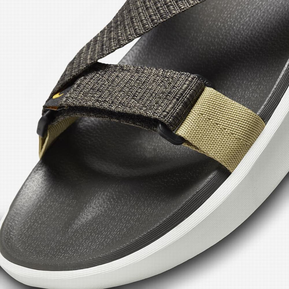 Nike Vista Férfi Szandál Barna Olivazöld Szürke Szürke Fekete | NI9470-V72