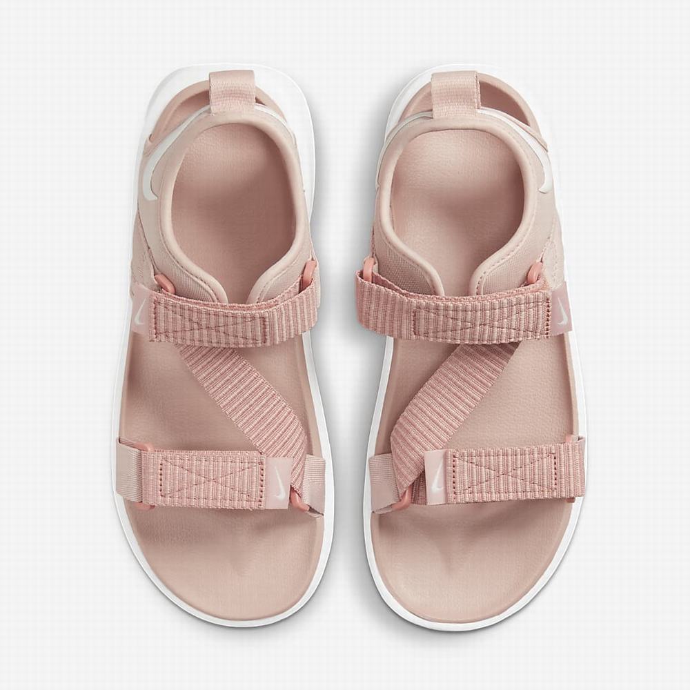 Nike Vista Női Szandál Rózsaszín Rózsaszín Fehér | NI0437-L17