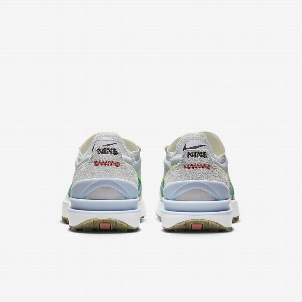 Nike Waffle 1 SE Női Utcai Cipő Szürke Zöld Narancssárga Zöld | NI4157-C57