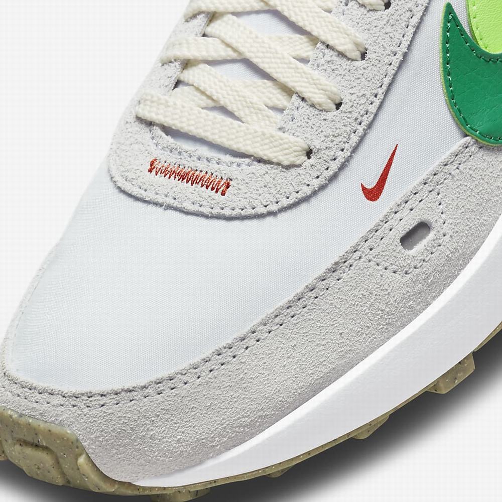 Nike Waffle 1 SE Női Utcai Cipő Szürke Zöld Narancssárga Zöld | NI4157-C57
