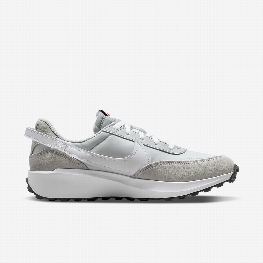 Nike Waffle Debut Férfi Utcai Cipő Szürke Világos Szürke Fehér | NI7104-N01