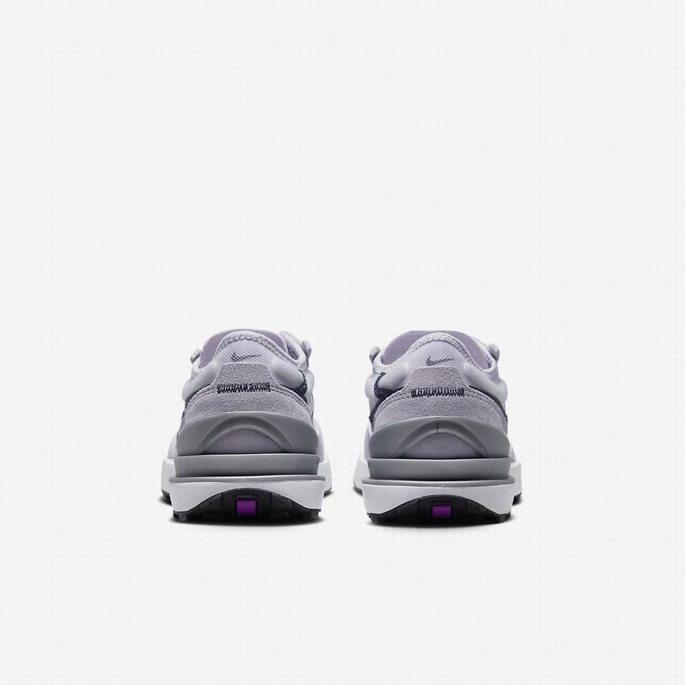 Nike Waffle One Gyerek Utcai Cipő Lila Platina Metal Titán Kék | NI4093-N32