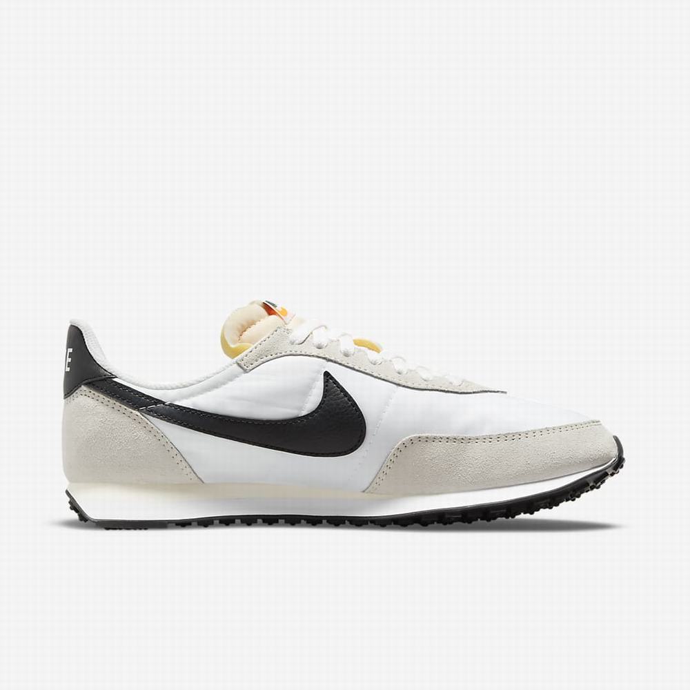Nike Waffle Trainer 2 Férfi Utcai Cipő Fehér Fekete | NI0826-M92
