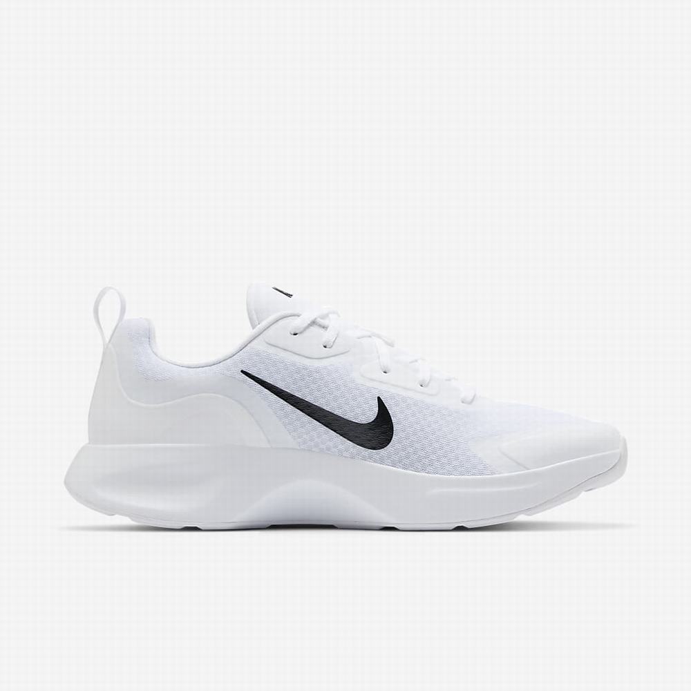 Nike Wearallday Férfi Utcai Cipő Fehér Fekete | NI3082-Y81