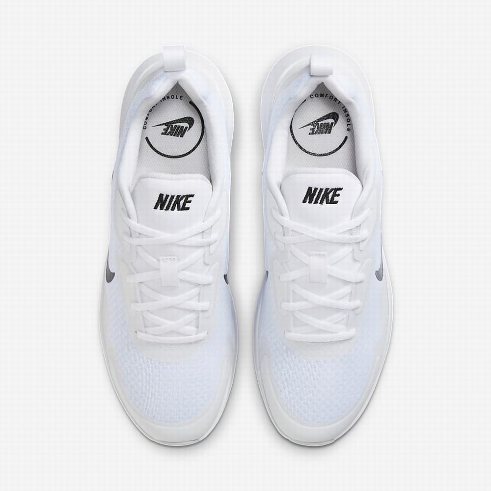 Nike Wearallday Férfi Utcai Cipő Fehér Fekete | NI3082-Y81