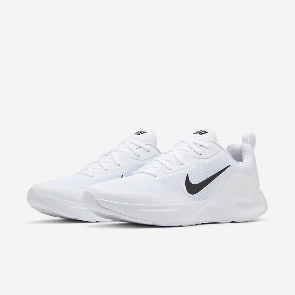 Nike Wearallday Férfi Utcai Cipő Fehér Fekete | NI3082-Y81