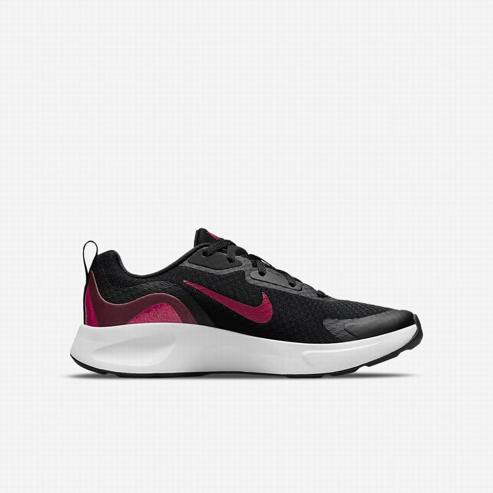 Nike Wearallday Gyerek Utcai Cipő Fekete | NI8195-C91