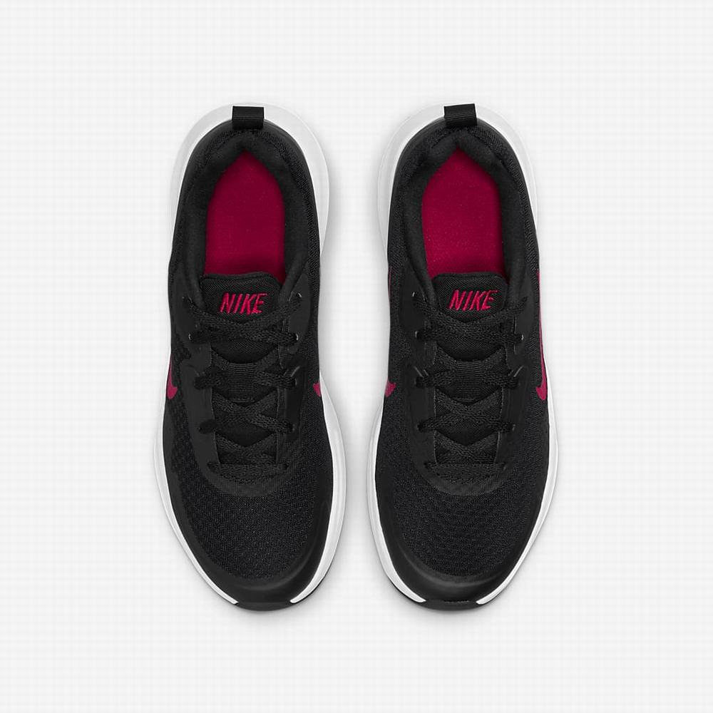 Nike Wearallday Gyerek Utcai Cipő Fekete | NI8195-C91