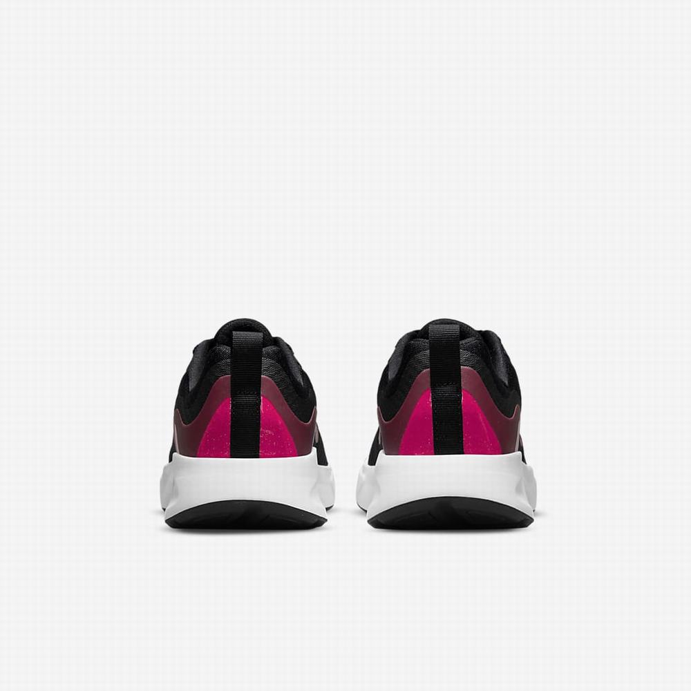 Nike Wearallday Gyerek Utcai Cipő Fekete | NI8195-C91