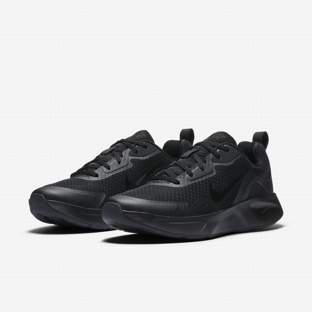 Nike Wearallday Női Utcai Cipő Fekete | NI6948-V54