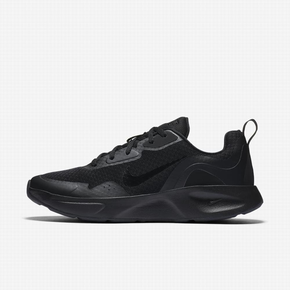 Nike Wearallday Női Utcai Cipő Fekete | NI6948-V54