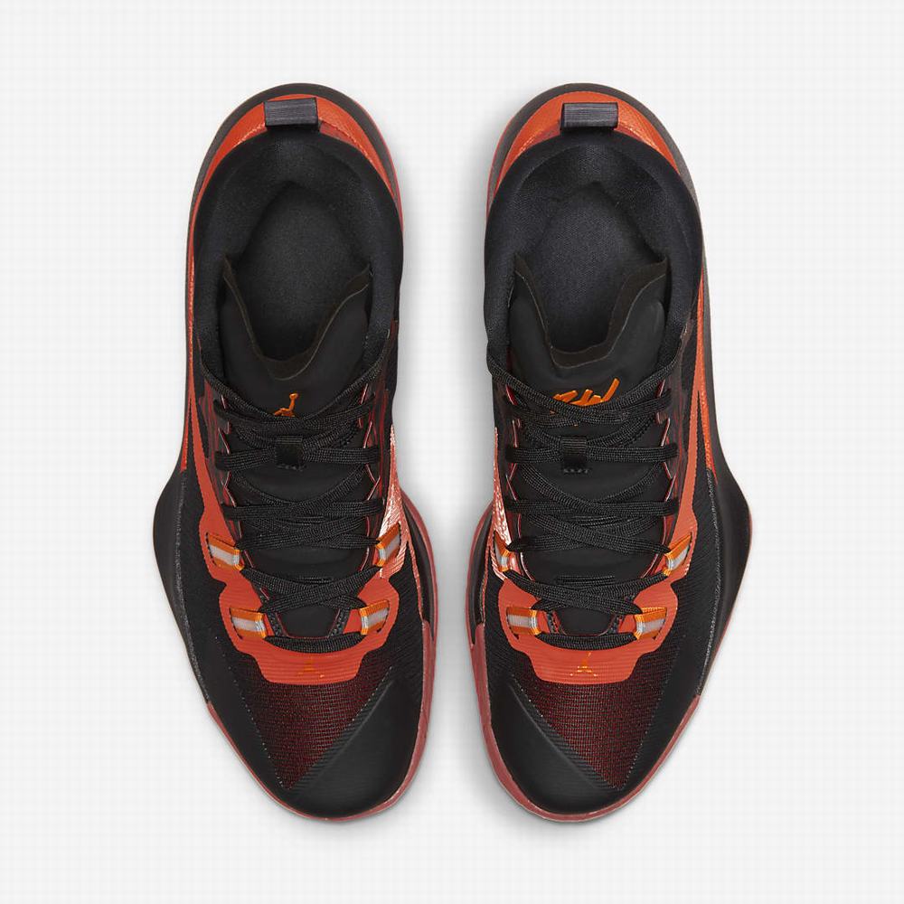 Nike Zion 1 SP Férfi Jordan Cipő Fekete Piros Narancssárga | NI4563-C40