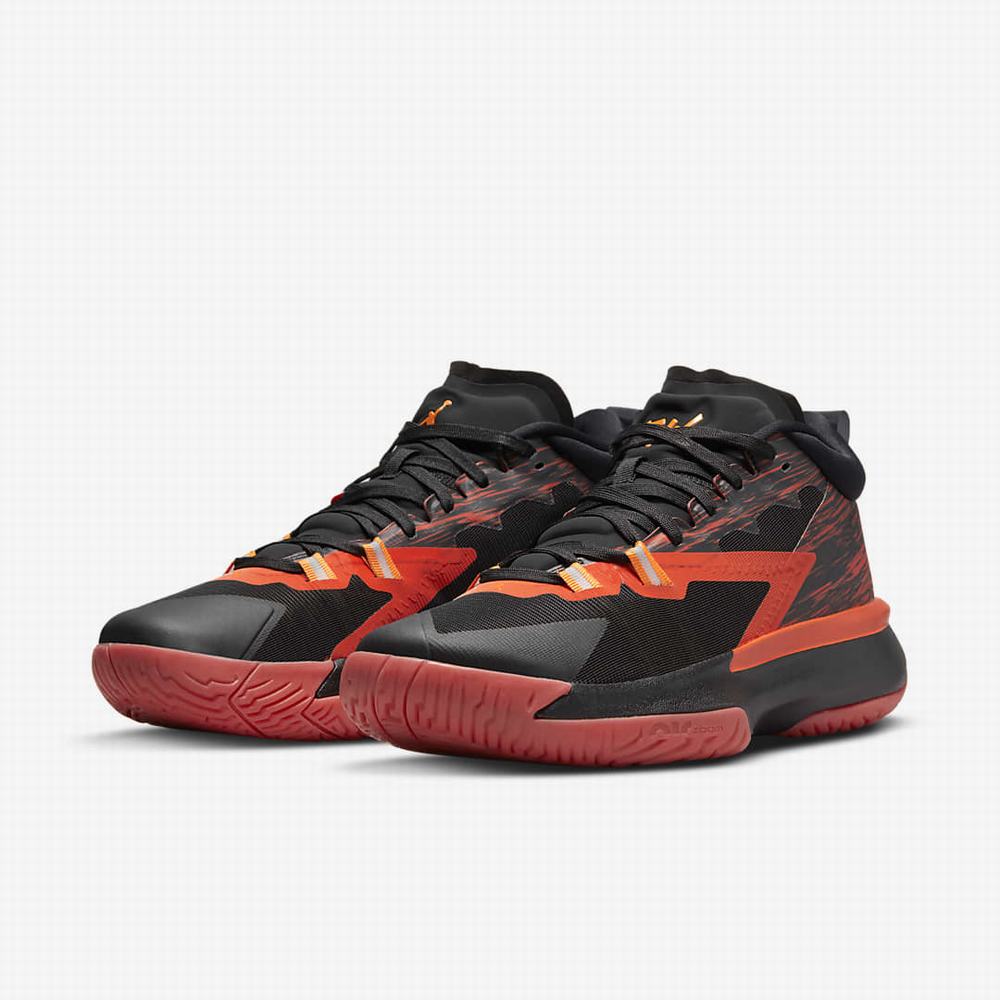 Nike Zion 1 SP Férfi Jordan Cipő Fekete Piros Narancssárga | NI4563-C40