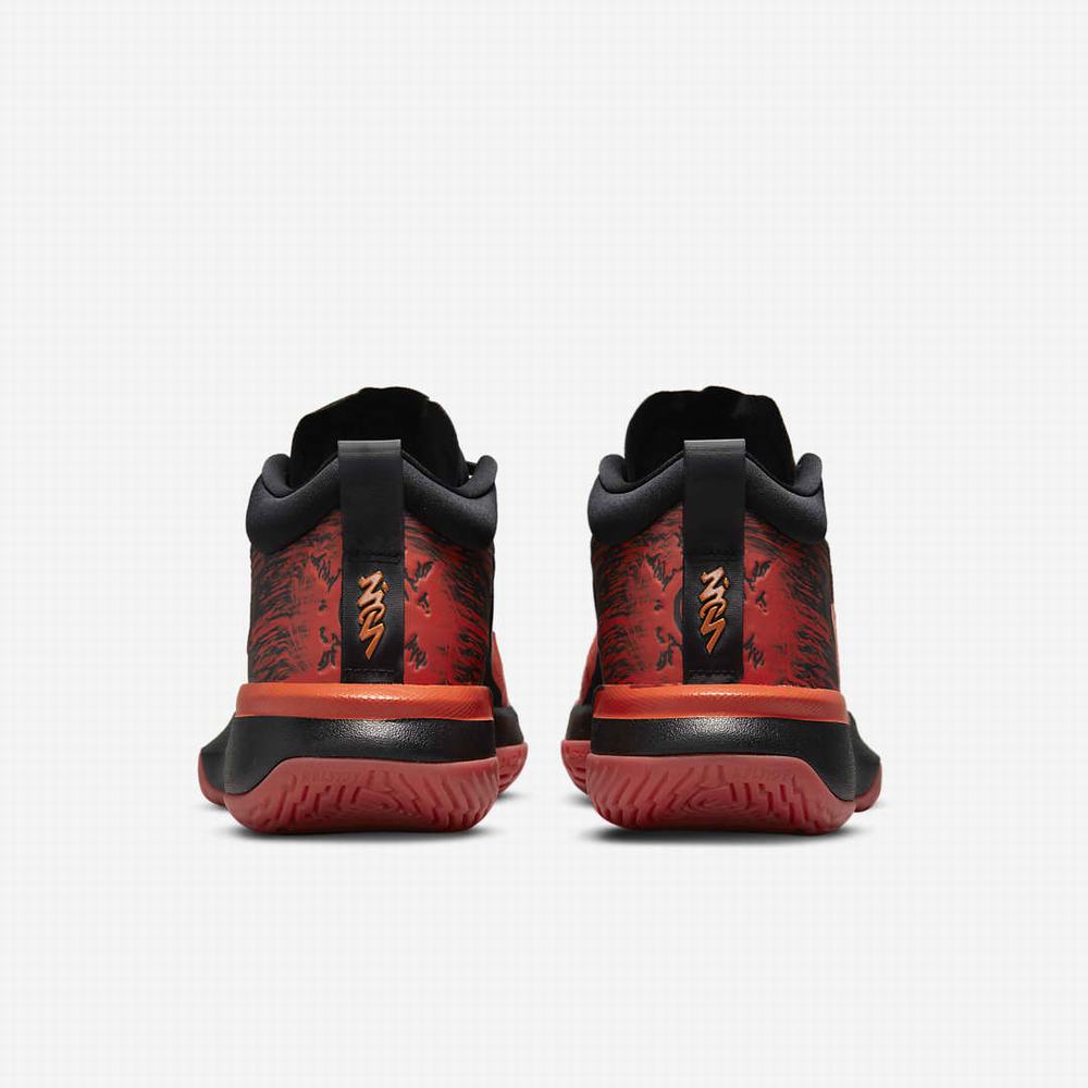 Nike Zion 1 SP Férfi Jordan Cipő Fekete Piros Narancssárga | NI4563-C40