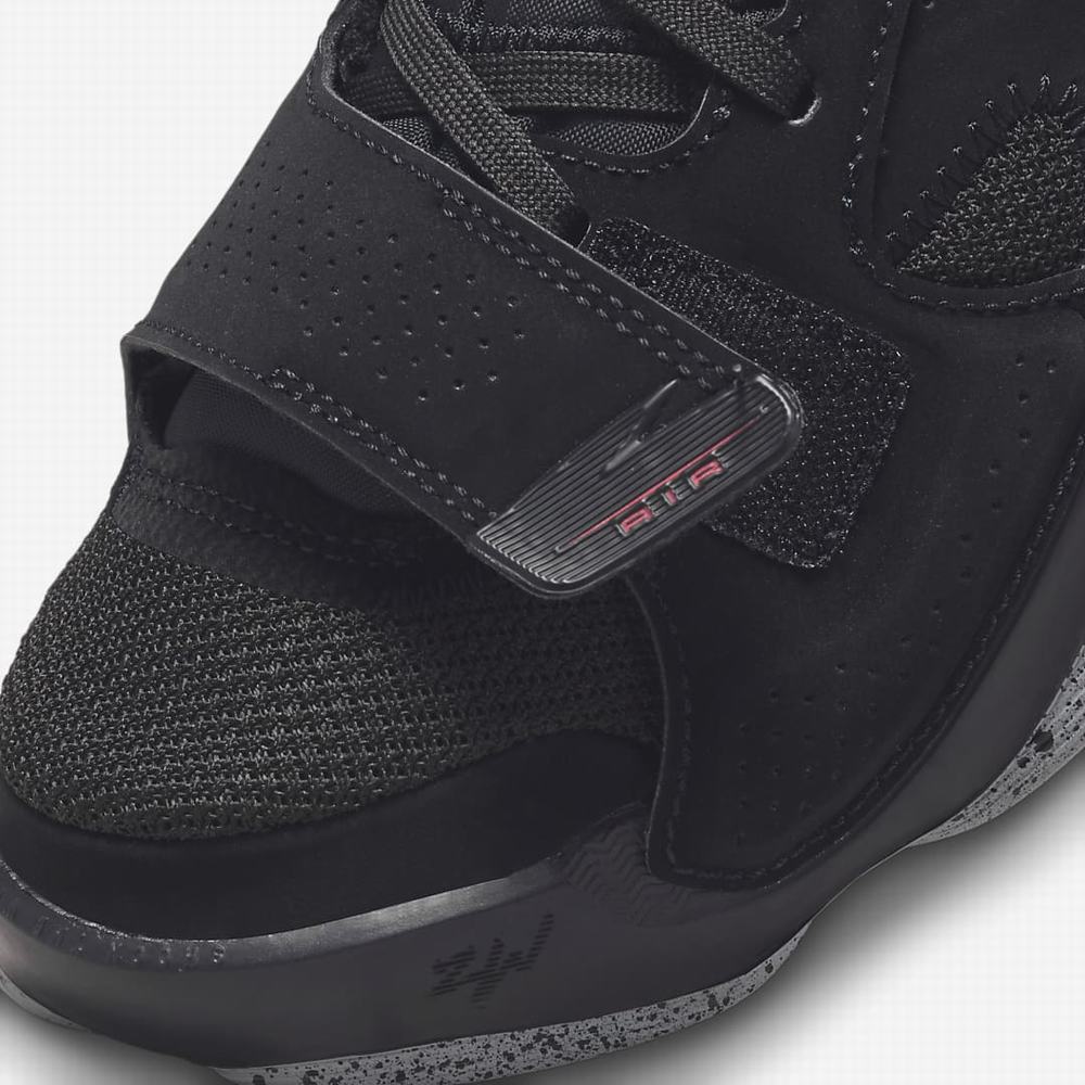 Nike Zion 2 Gyerek Kosárlabda Cipő Fekete Világos Szürke Piros | NI5473-U48