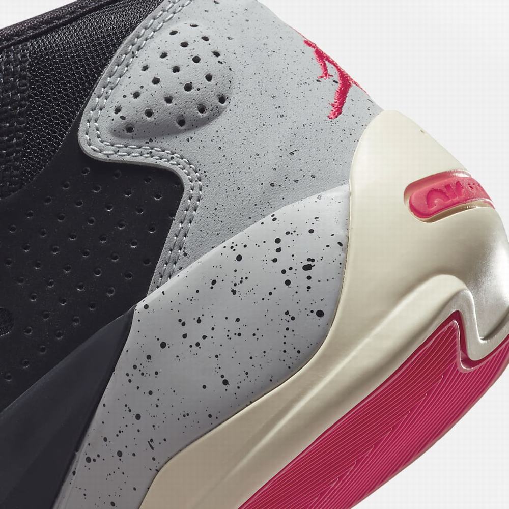 Nike Zion 2 Gyerek Kosárlabda Cipő Fekete Világos Szürke Piros | NI5473-U48