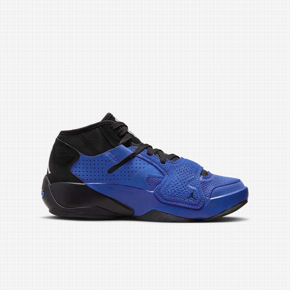 Nike Zion 2 PF Gyerek Jordan Cipő Királykék Fekete Fehér | NI0462-R24