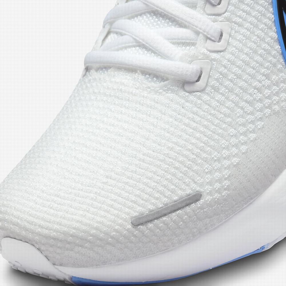 Nike ZoomX Invincible Run Flyknit 2 Férfi Futócipő Fehér Kék Fekete | NI5947-B81