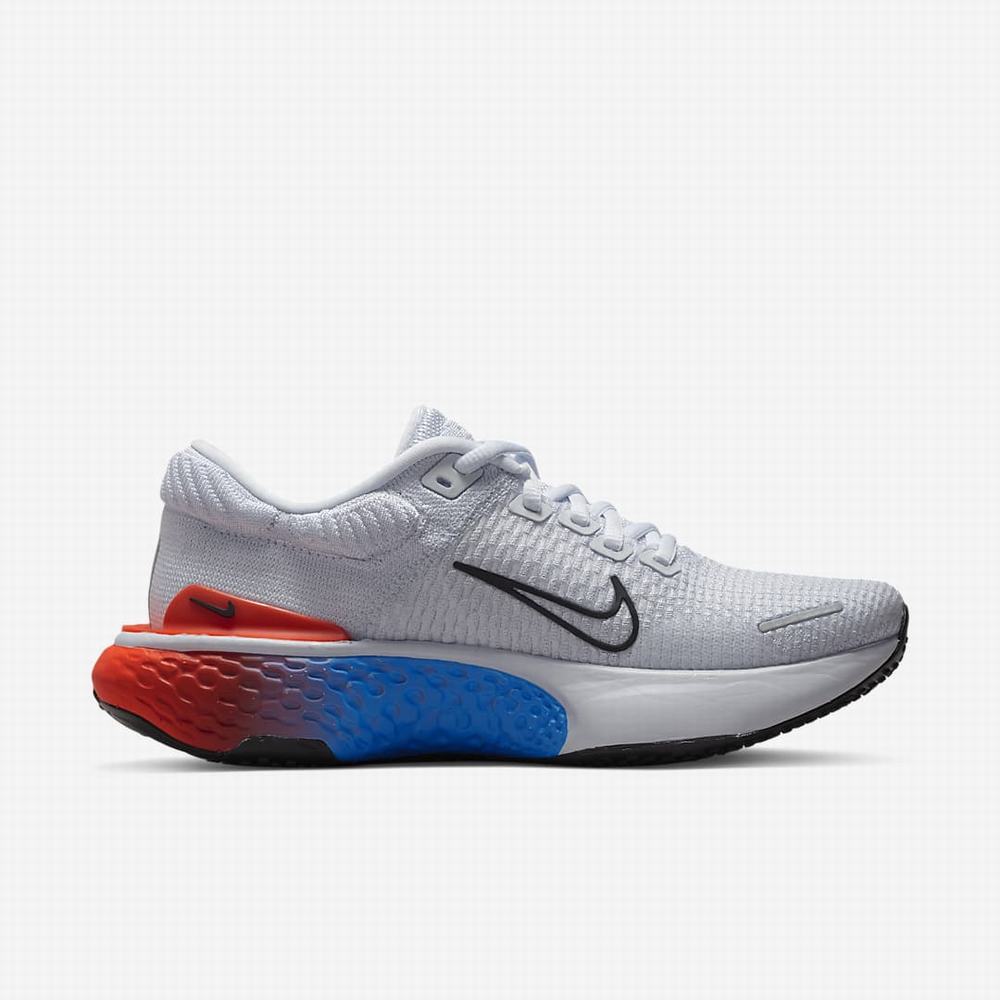 Nike ZoomX Invincible Run Flyknit 2 Női Futócipő Szürke Arany Világos Piros Fekete | NI6498-A96