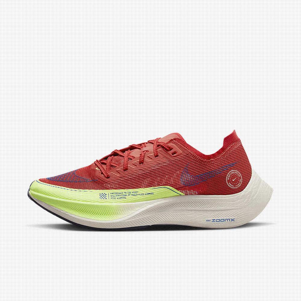 Nike ZoomX Vaporfly NEXT% 2 Férfi Futócipő Piros Zöld Királykék | NI5960-M43