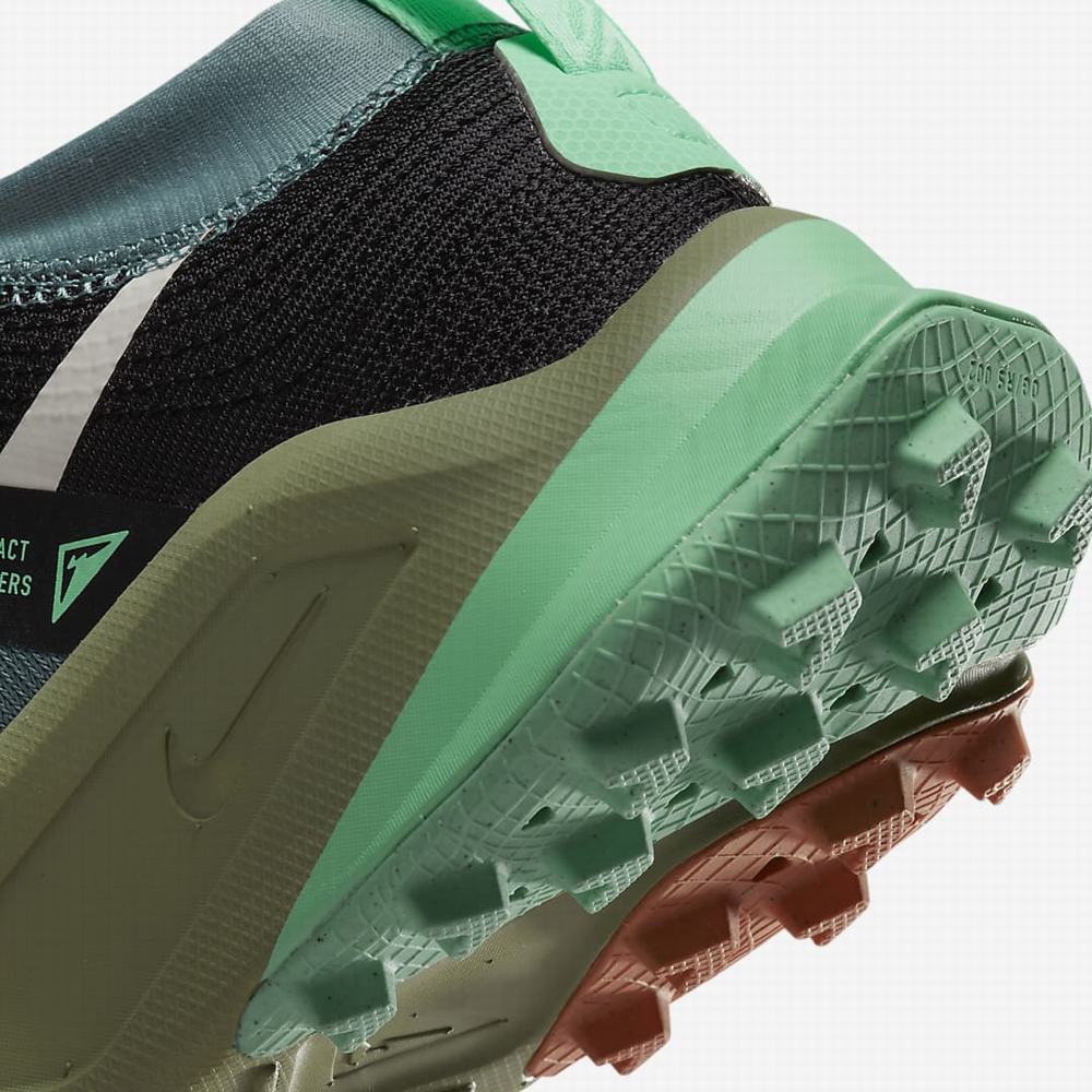 Nike ZoomX Zegama Női Futócipő Fekete Zöld | NI4926-Z03