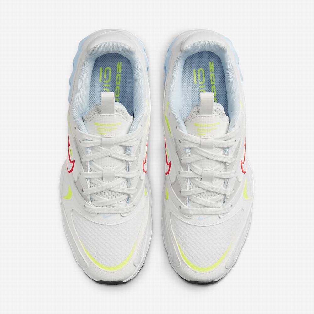 Nike Zoom Air Fire Női Utcai Cipő Fehér Világos Piros Fehér | NI8302-L56