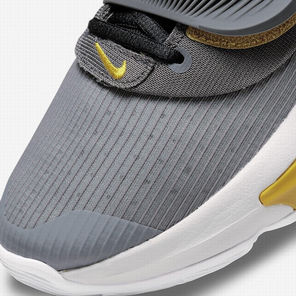 Nike Zoom Freak 3 Férfi Kosárlabda Cipő Szürke Szürke Fekete | NI4508-V35