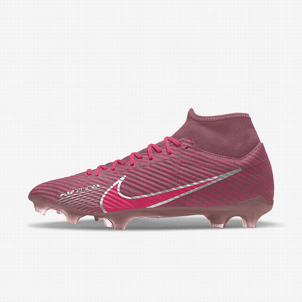 Nike Zoom Mercurial Superfly 9 Academy FG By You Firm-Ground Férfi Focicipő Színes | NI5690-P02